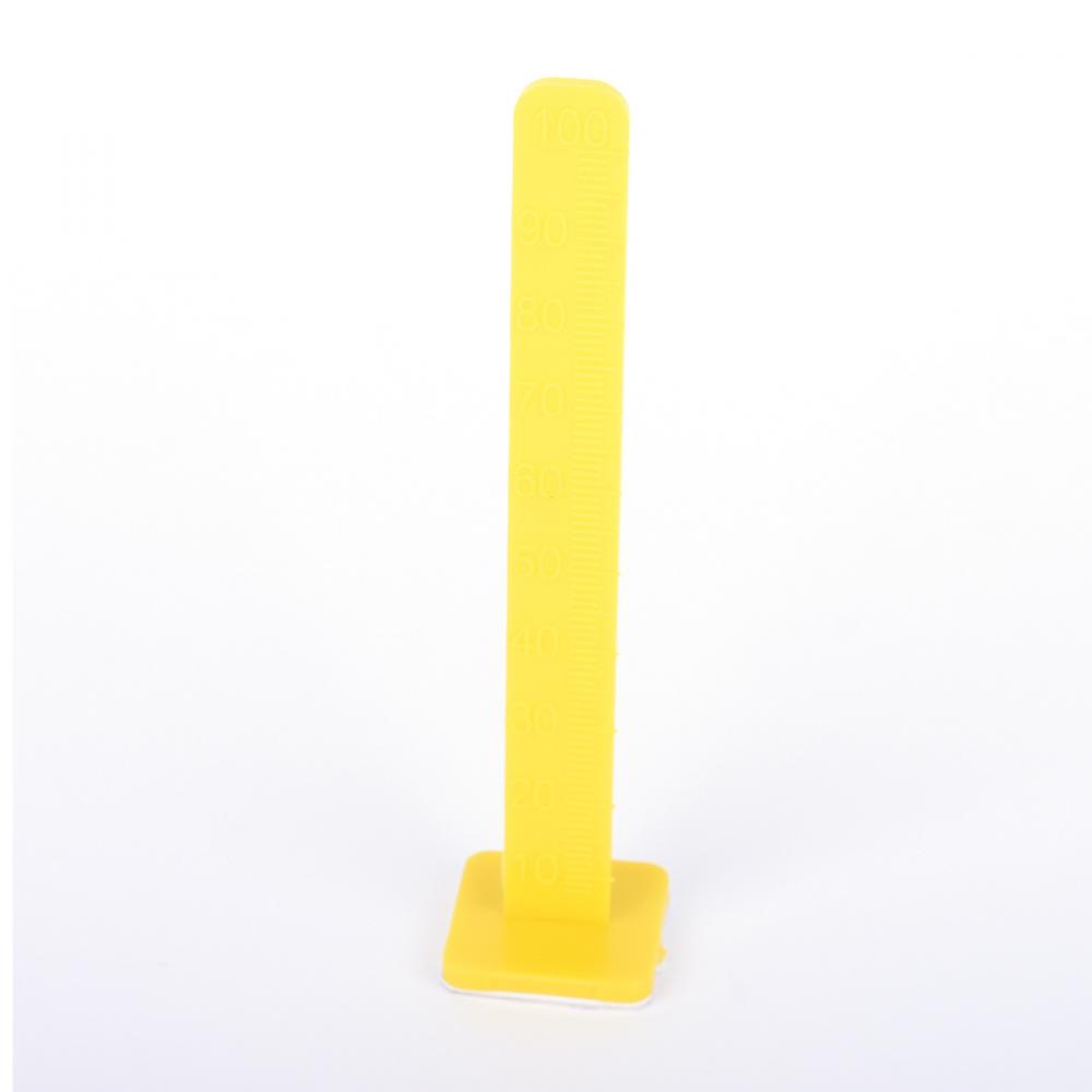 Tile Levelling Pegs Yellow 100mm With 2-Sided 3M Tape 100PC