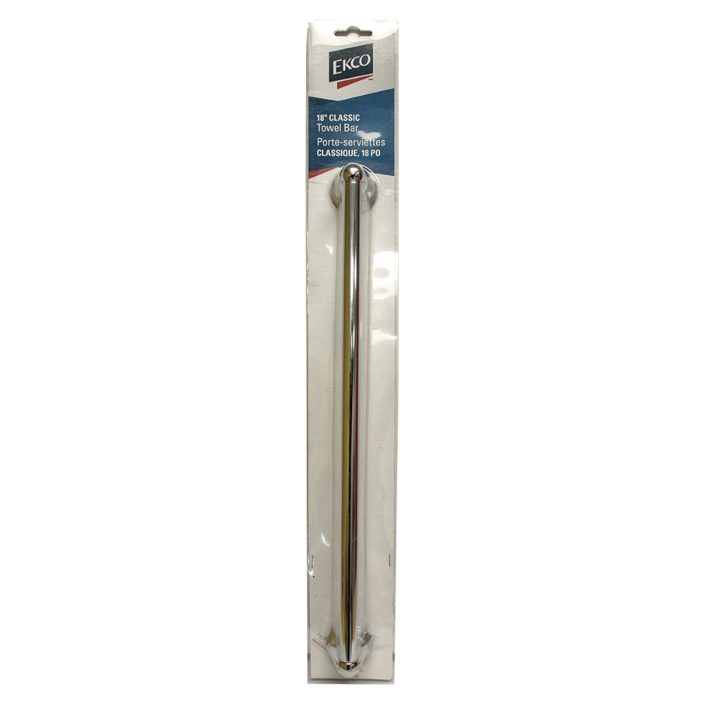 Ekco Towel Bar Chrome 18in