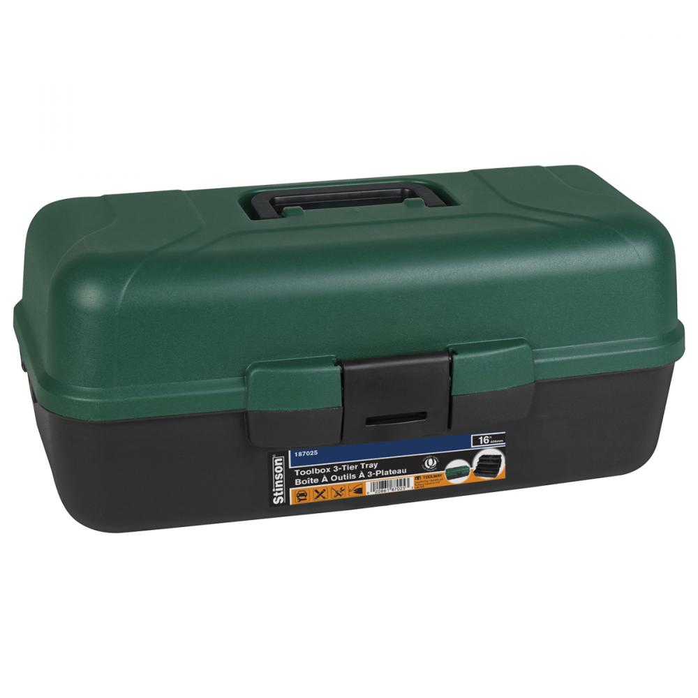 Toolbox 3-Tier Tray 16in