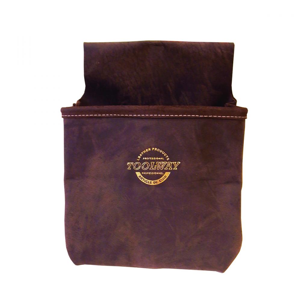 Heavy Duty Nail Pouch Oil Tanned Leather