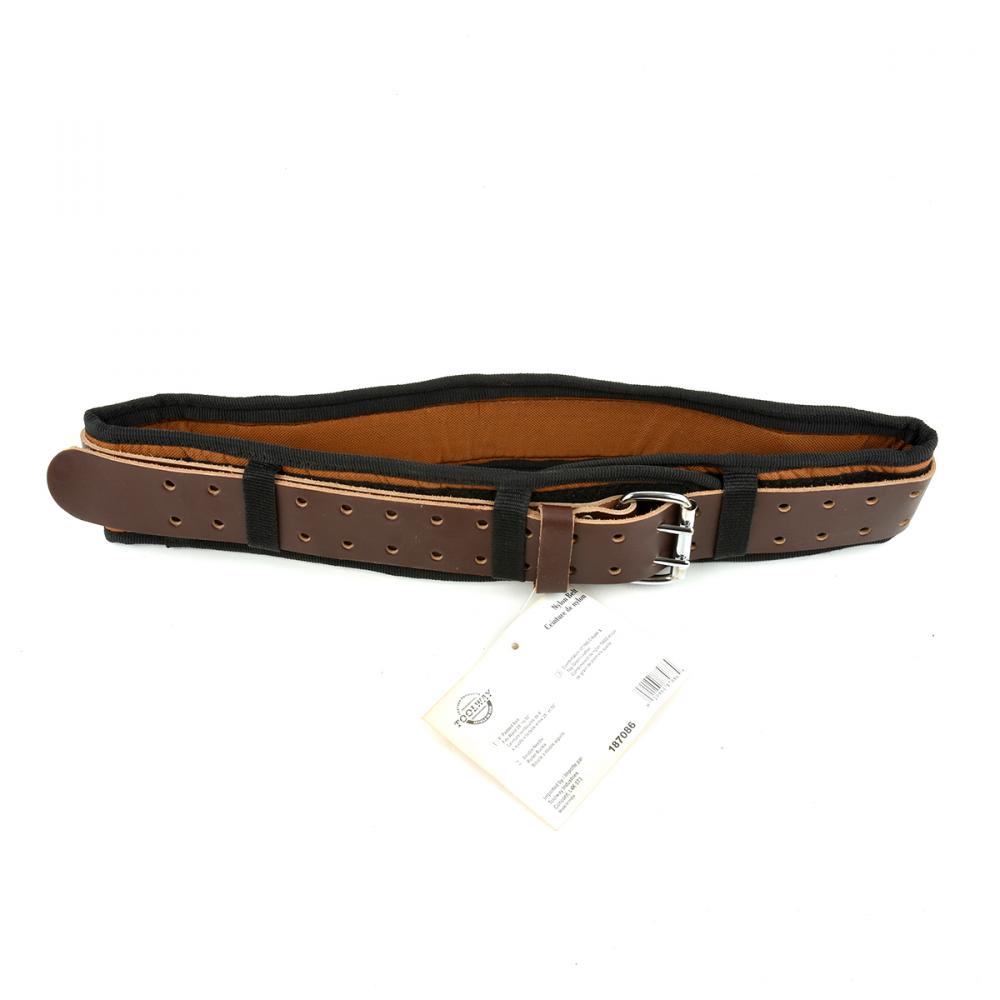 Tool Belt Padded Nylon 4in Wide Double Needle Buckle with Extra Padding