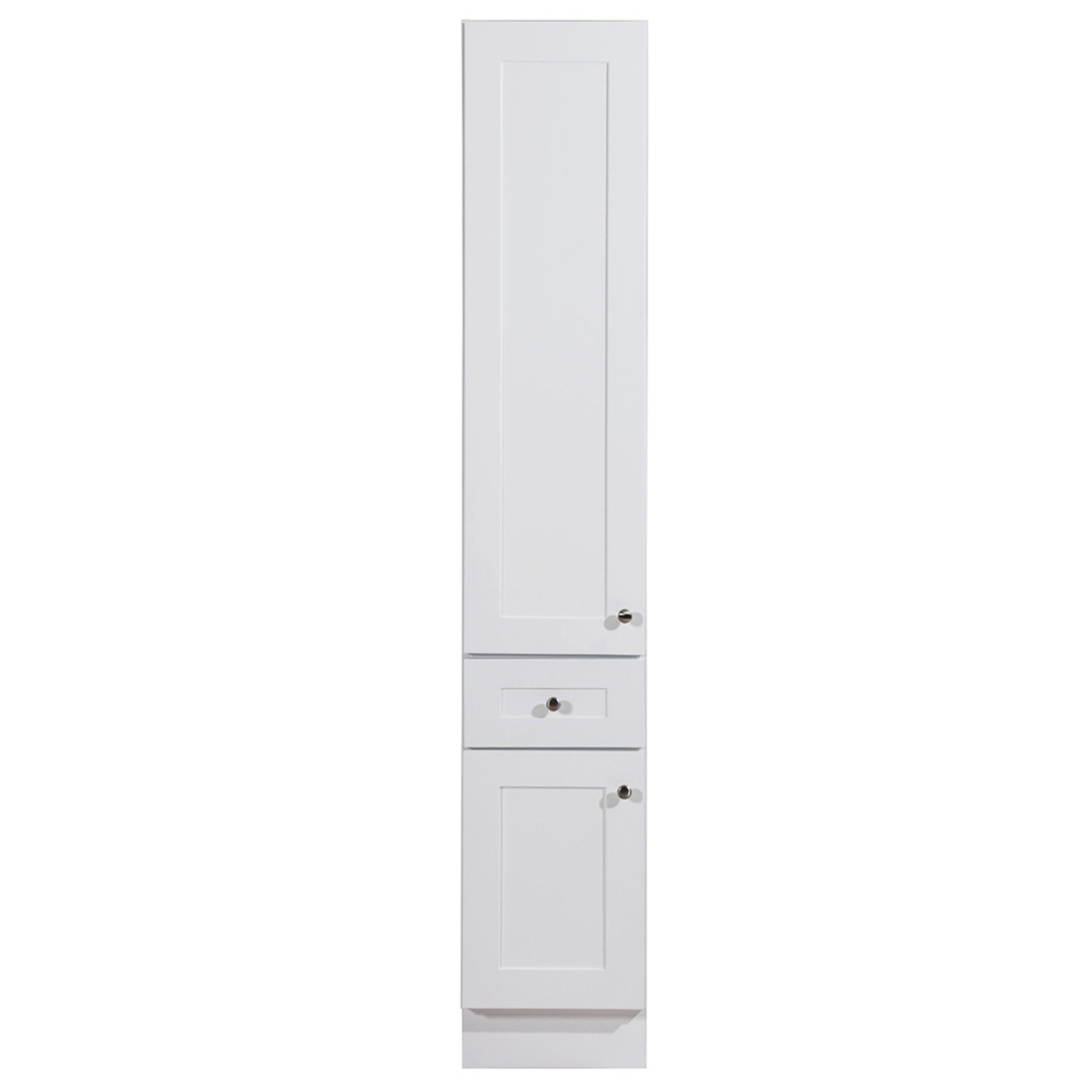 Newport Tower Cabinet 2-Door/1-Drawer 15x12x84&#34; White