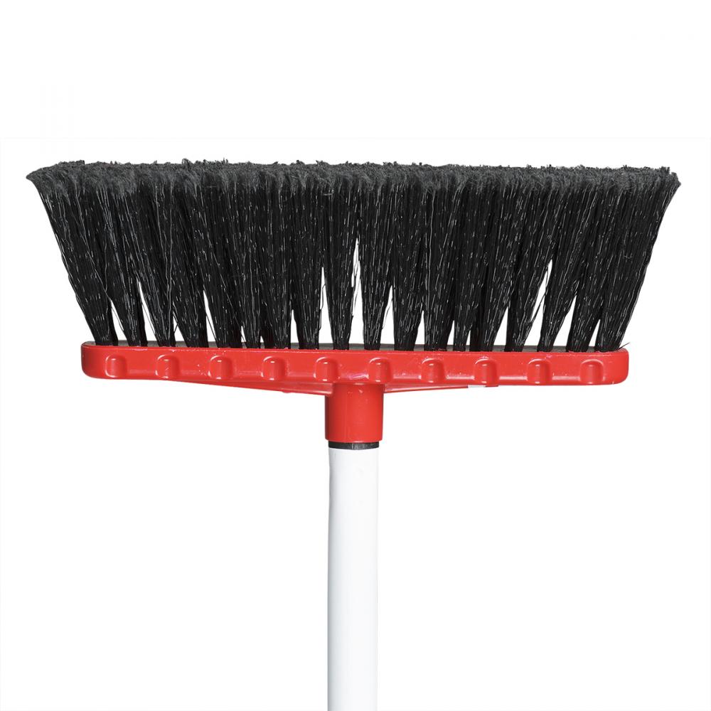 Cupid Flat Indoor Magnetic Broom with 48in Metal Handle