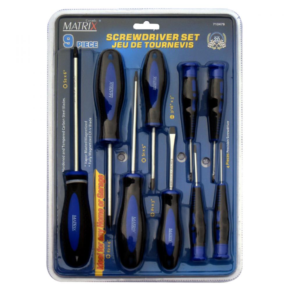 Precision Screwdriver Set 9pc