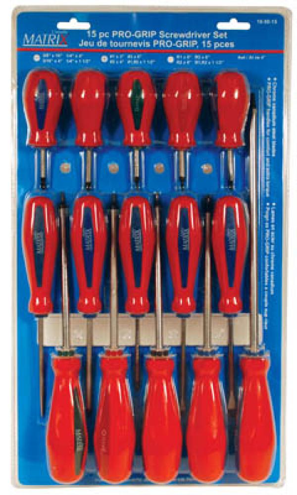 Screwdriver Pro-Grip 15pc Set