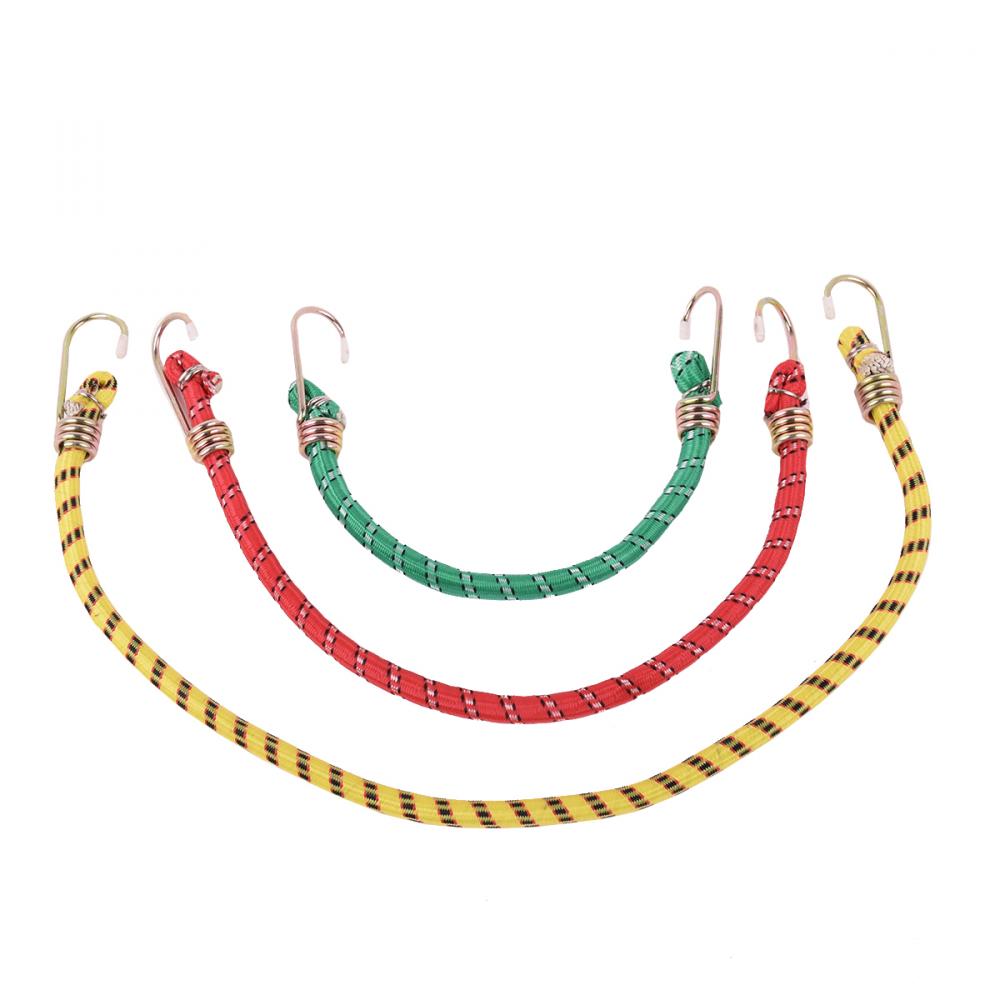 Tie Down Braided Bungee Stretch Cord Ast 6Pk