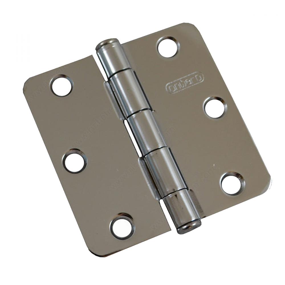 Full Mortise Butt Hinge 3in ¼in Round