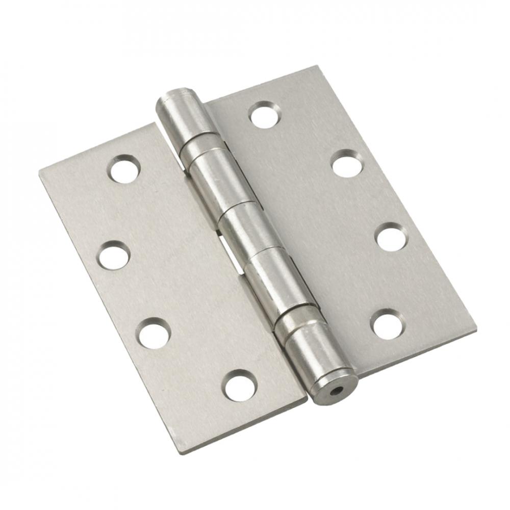 Full Mortise Ball Bearing Butt Hinge 4-1/2in Brushed Nickel
