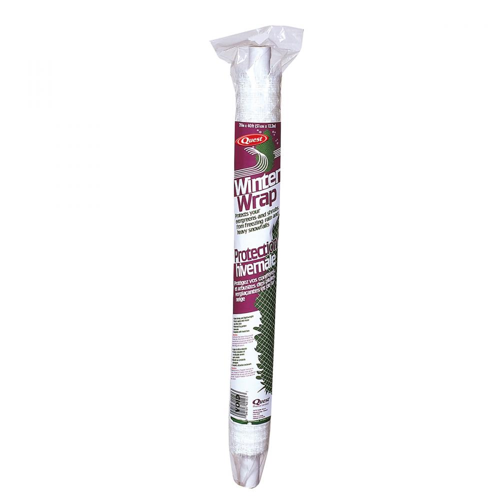 Plastic Mesh Winter Shrub Wrap Flat 20in x 40ft