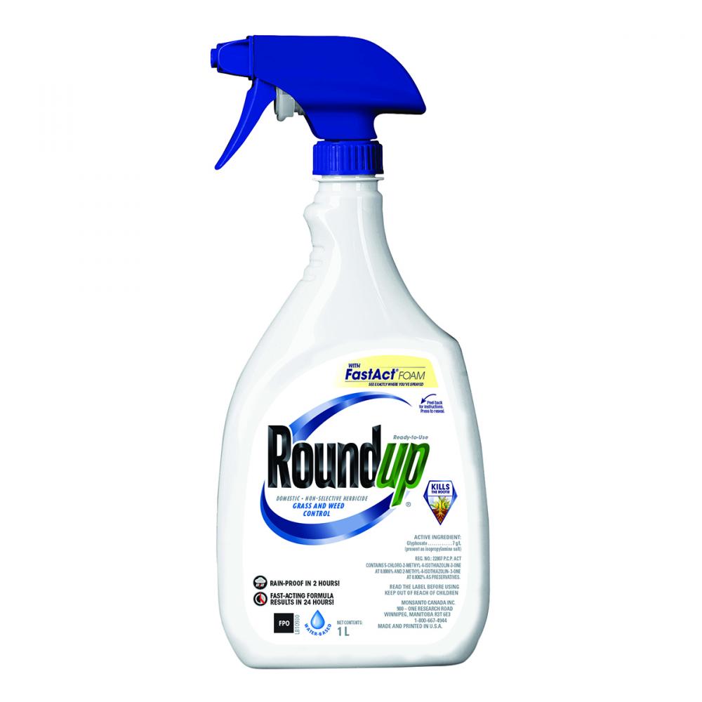 Roundup Non Selective Herbicide with FastAct Foam RTU 1L