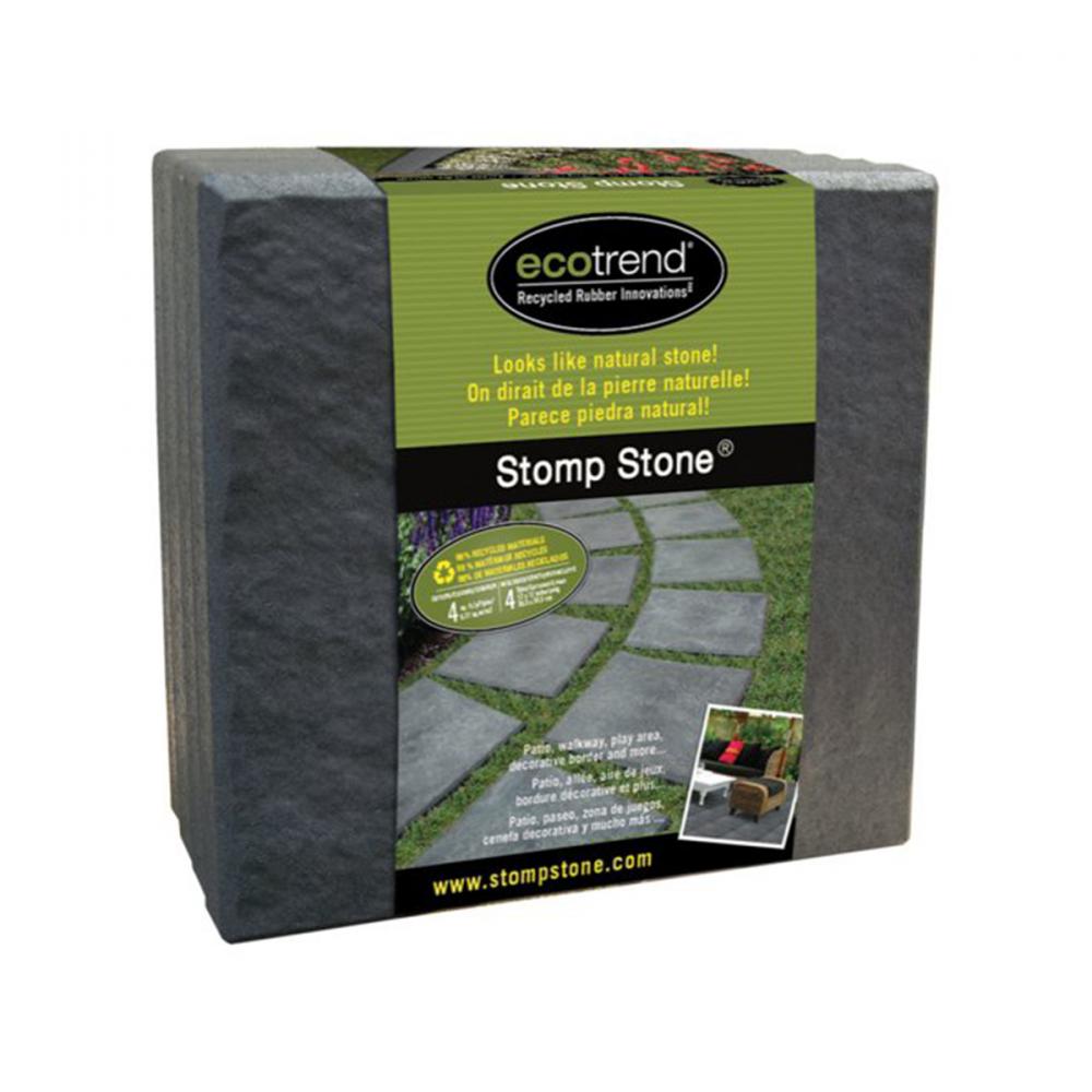 Stomp Stone Slate 4Pk Belly Band X4in Kraft Shipper 12in X12in