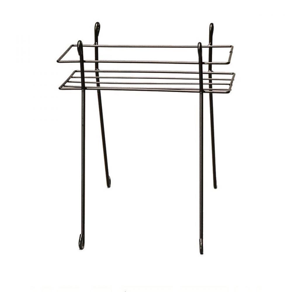 Plant Stand Wire Rectangular 24x18x24 Black