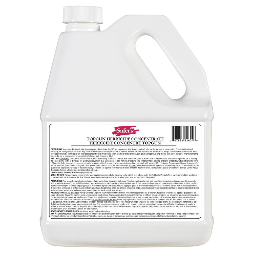 Safer&#39;s Top Gun Herbicide Concentrate 4L