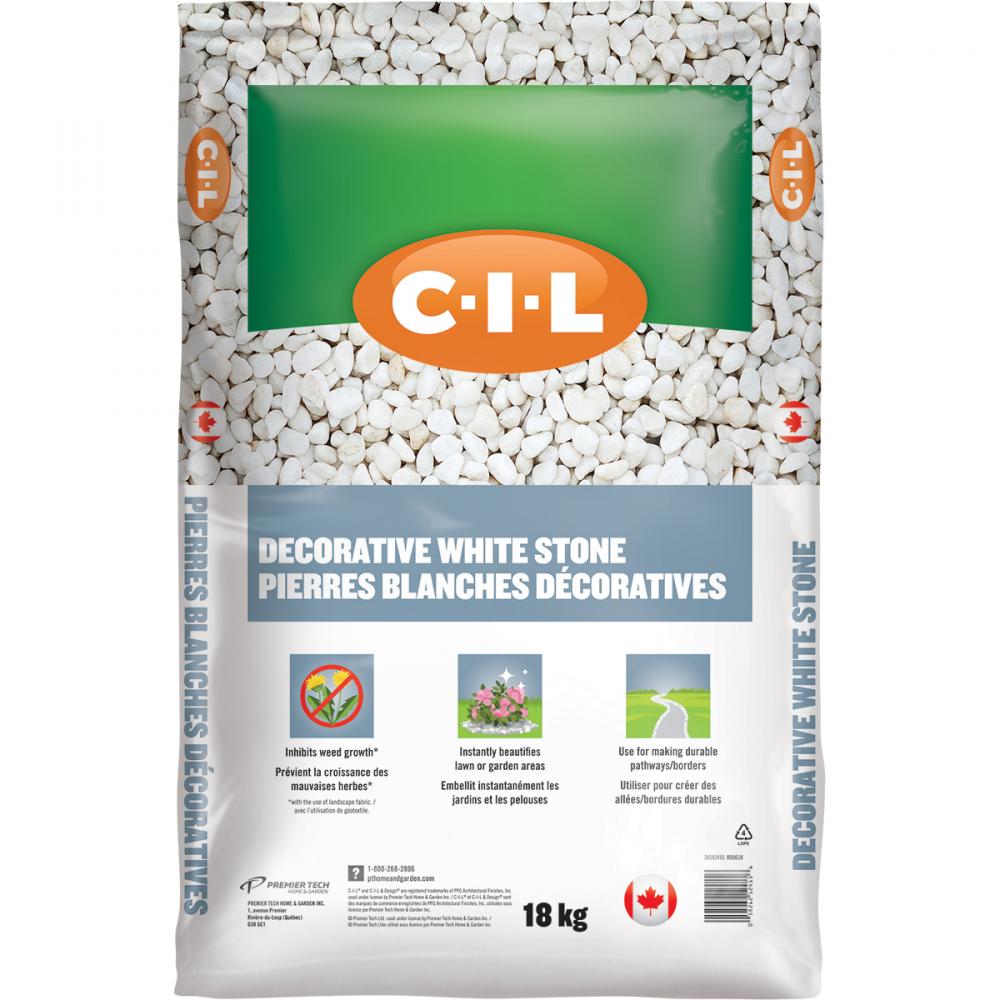 C-I-L Decorative White Landscape Stone 18kg
