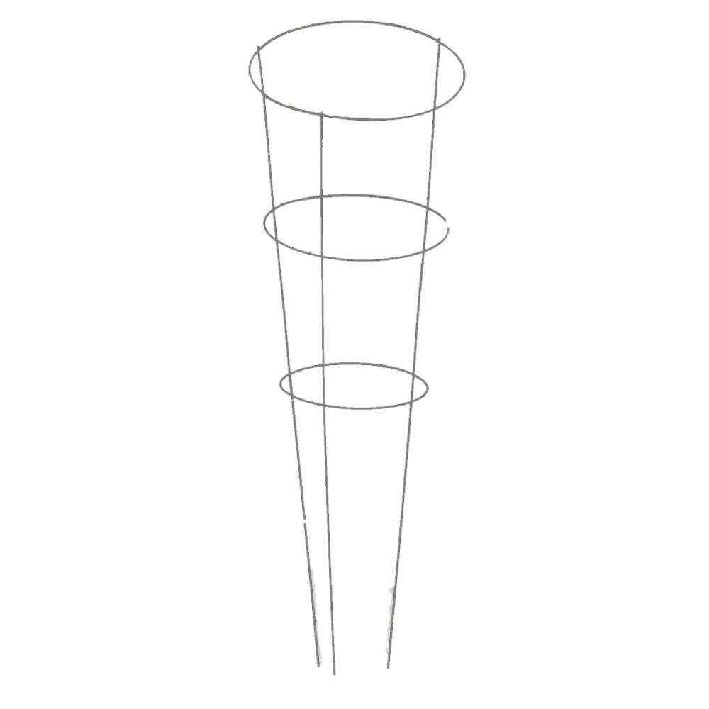 Heavy Duty Wire Tomato Cage Galvanized 4-Ring 54x18&#34;