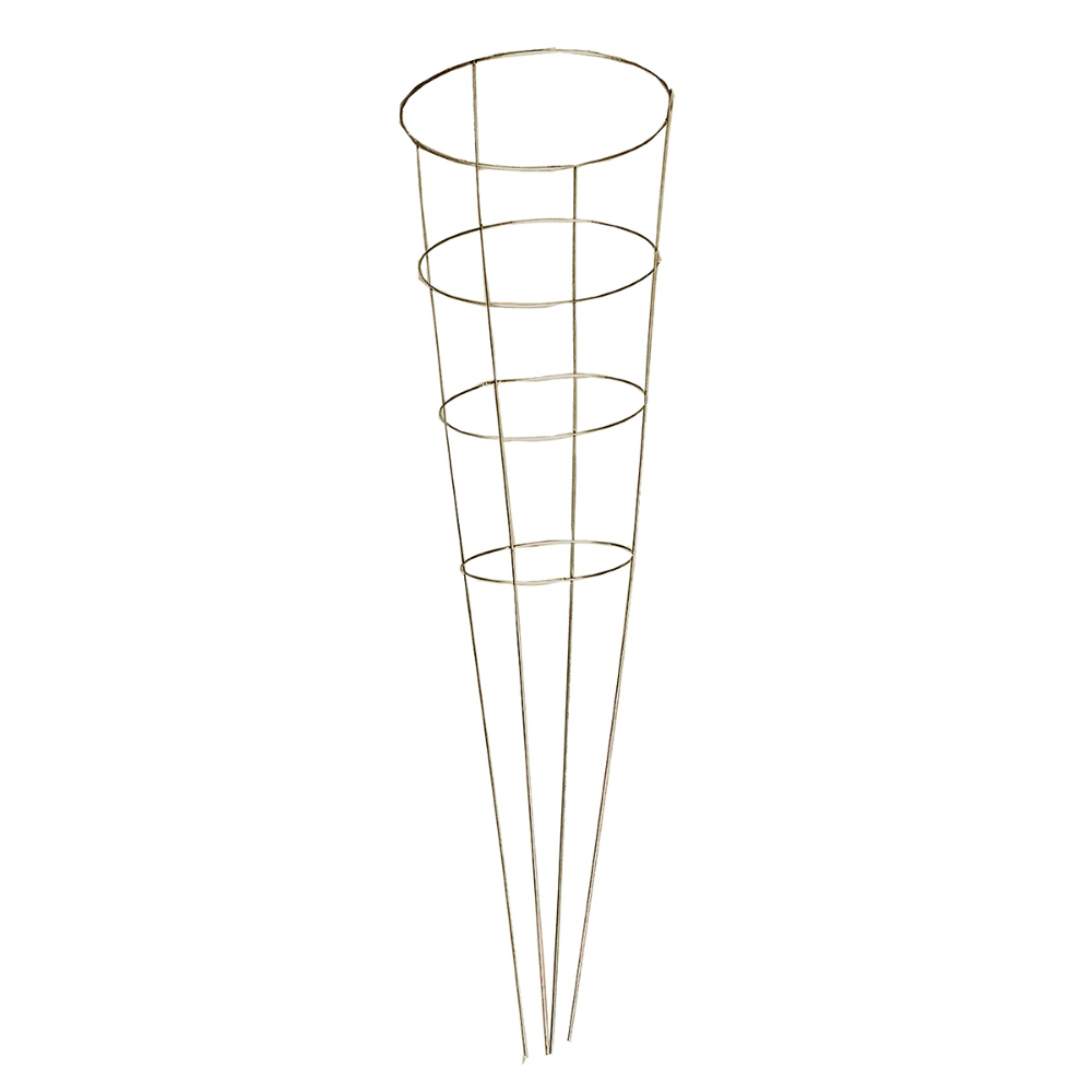 Heavy Duty Wire Tomato Cage Galvanized 4-Ring 42x14&#34;