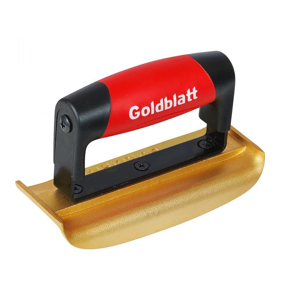 Concrete Edger Bronze 6in x 2-3/16in-5/8in Lip 1/4in Radius