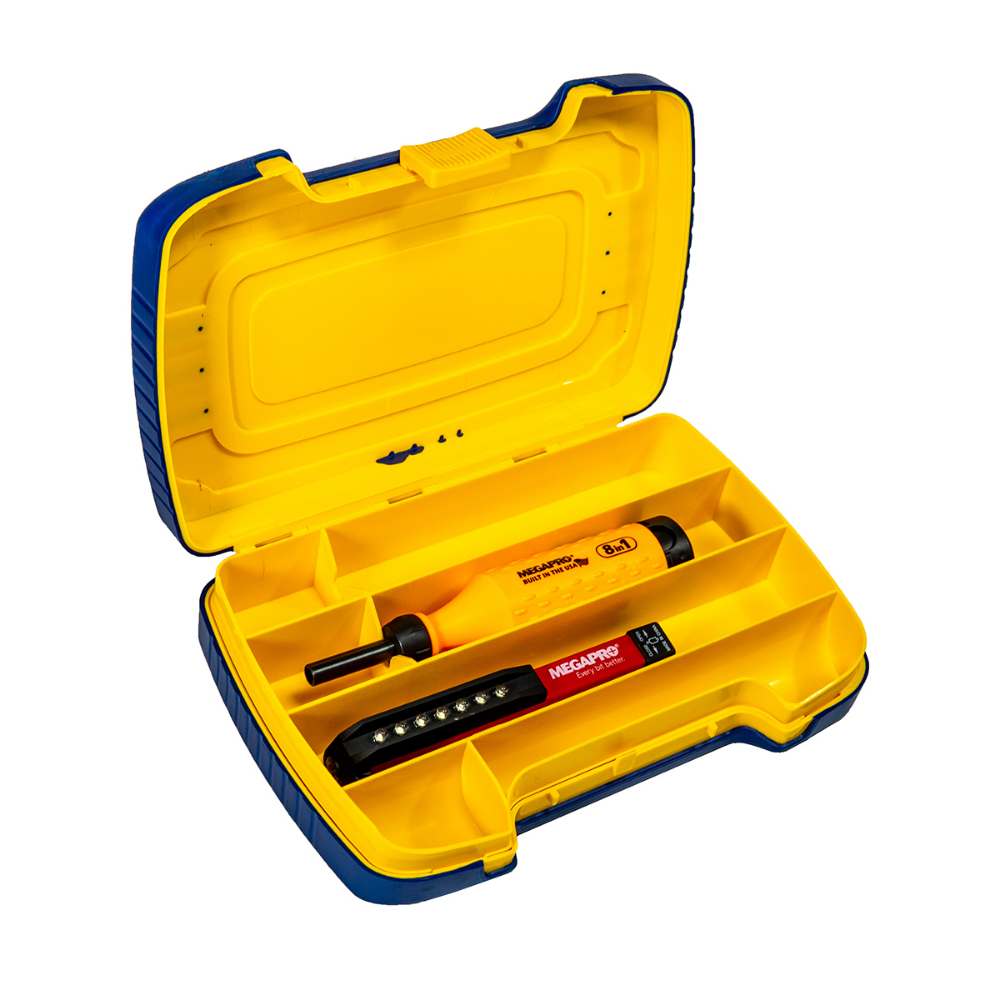 Megapro Screwdriver PL Robertson 15-in-1 Multi-Bit  (Carded)