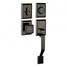 Toolway 100444-1 - Dummy Door Lock Grip Square Pewter