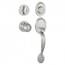 Toolway 100482 - Door Lock Grip Teardrop Stainless Steel