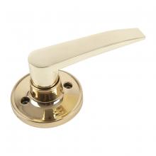 Toolway 100546 - Door Lock Lever Dummy Polished Brass