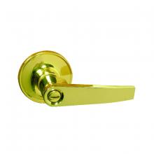 Toolway 100551 - Door Lock Lever Privacy Polish Brass