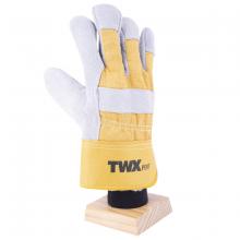 Toolway 105541 - 1dz. Cow Split Leather Gloves Acrylic Pile Lining (OSFA)