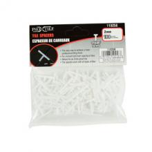 Toolway 110258 - Tile Spacers T-Type 2mm (3/32in) 100PC