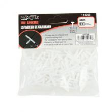 Toolway 110259 - Tile Spacers T-Type 3mm (1/8in) 100PC