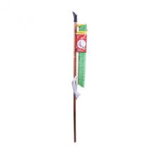 Toolway 123216 - Push Broom 24in Indoor/Outdoor With Brace Hard & Soft Bristle