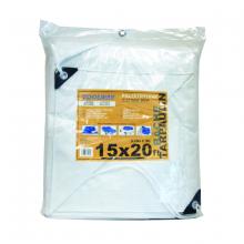 Toolway 181213 - Tarpaulin 12ft x 18ft Clear