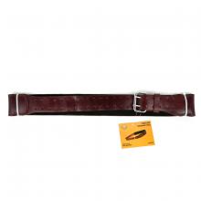 Toolway 187075 - Tool Belt Leather 3in Wide Double Needle Buckle
