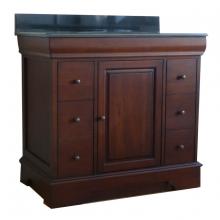 Toolway 188002-GRY - Vanity with Granite Top 36in Grey