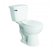 Toolway 188043S - 2-Piece Toilet Single Flush 6L Elongated Bowl White
