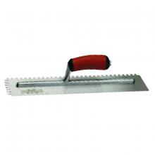 Toolway 80005830 - Notched Trowel 16in x 4in (½in x ½in x ½in Sq Notch) MarshalLown 711Sd
