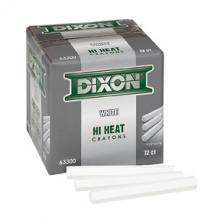 Toolway 80063300 - 72pk Metal Marking Crayons High Heat Hexagon White