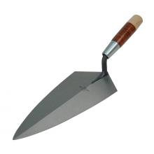 Toolway 80100310 - 11in Brick Trowel Philadelphia Pattern-Leather Handle