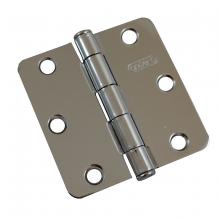 Toolway 81001846 - Full Mortise Butt Hinge 3in ¼in Round