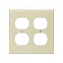 Toolway 83048824 - Decora Combo 2-Gang Wall Plate Ivory