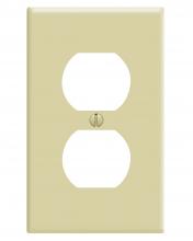 Toolway 83016619 - 1 Gang Ivory Duplex Plate