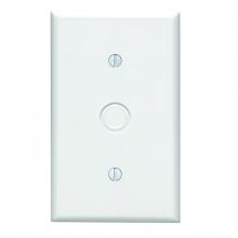 Toolway 83016654 - 1 Gang White Telephone Plate
