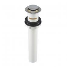 Toolway 84026049 - M8518 Chrome Plastic Pop-Up Drain With Overflow