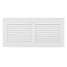Toolway 84900155 - Sidewall Return Air Grille Steel 16 x 8in White
