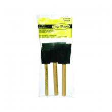 Toolway 85028265 - Foam Paint Brush with Wood Handle 1in