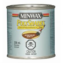 Toolway 85033401 - Polyshades 236ml Antique Walnut Satin Minwax