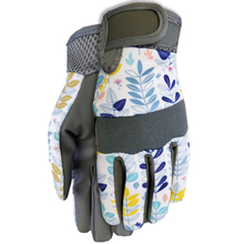 Toolway 88001505 - 1Pair Gloves Garden Ladies Max Performance Synthetic Palm Size: M Blue, Green