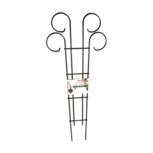 Toolway 88012515 - Wire Scroll Pot Trellis Powder Coat 10in W x 24in H Green