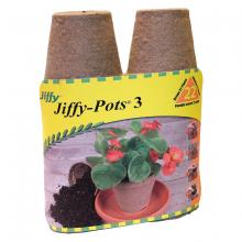 Toolway 88013187 - Jiffy Peat Moss Pots Round 3in 22Pk