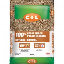 Toolway 88022771 - C-I-L Natural 100% Cedar Mulch 42.5l