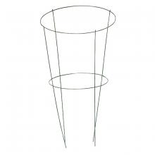 Toolway 88030857 - Heavy Duty Wire Peony Cage Galvanized 2-Ring 30x18"